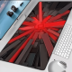 thumbnail image 3 of Mousepad Gamer XL 90x40 Cm Antideslizante Deff Diseño Negro, 3 of 3