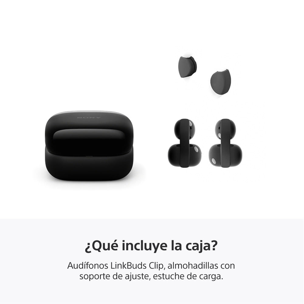Sony LinkBuds Clip WF-LC900 Negro, foto 7