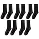 thumbnail image 1 of pares de calcetines finos de algodón para mujer, calcetines de algodón suave hasta el tobillo (4 estilos), color liso, 1 of 5