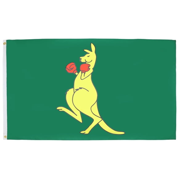 Bandera AZ FLAG Boxing Kangaroo 150x90 cm Poliéster 100D