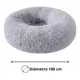 thumbnail image 2 of Cama De Felpa Suave Antiestrés Para Perros Y Gatos 100cm XXL, 2 of 2