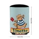 thumbnail image 3 of Timothy Va a la Escuela Funda enfriadora de latas, aislante de bebidas para mantener frías o calientes, funda térmica plegable para latas, portabebidas reutilizable, 3 of 6