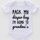 thumbnail image 1 of Newborn Infant Short Sleeve Romper "PACK MY" Print Crew Neck Bodysuit Onesies For Baby Boys Toddler Summer Clothes, 1 of 5