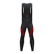 thumbnail image 2 of Calza De Ciclismo Gel Acolchada Con Tirantes Pierna Larga rojo M, 2 of 9
