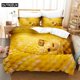 thumbnail image 1 of Yellow Digital Bedding SetDuvet Cover + PillowcasePopular Style bedding set, 1 of 5