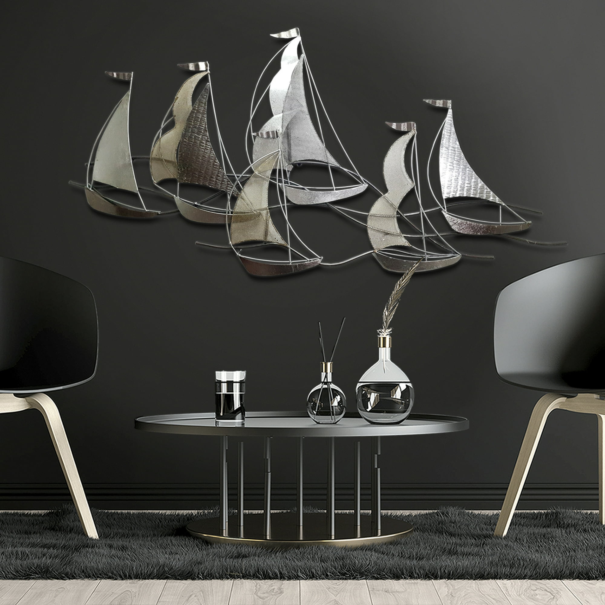 Mallorca - Placa Mural Decorativa Veleros