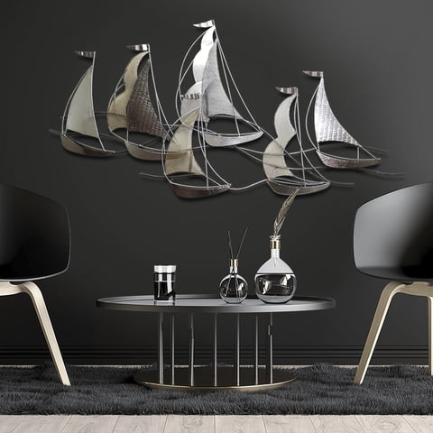 Mallorca - Placa Mural Decorativa Veleros