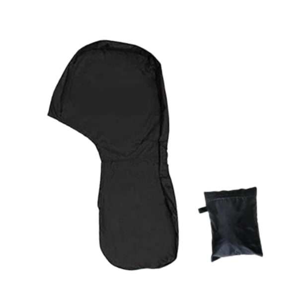 Cubierta del motor de la embarcación cubierta del motor del bote cubierta impermeable accesorios de correa ajustable ajustable protección de cubierta Traje de 60 a 100 hp