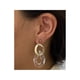 thumbnail image 2 of Aros Cascada Colgante Acero Color Dorado, 2 of 2