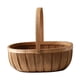 thumbnail image 2 of Cesta De Picnic De Virutas De Madera Con Asa, Cesta De Pascua Para Recolección De Huevos, Resistente, 2 of 5