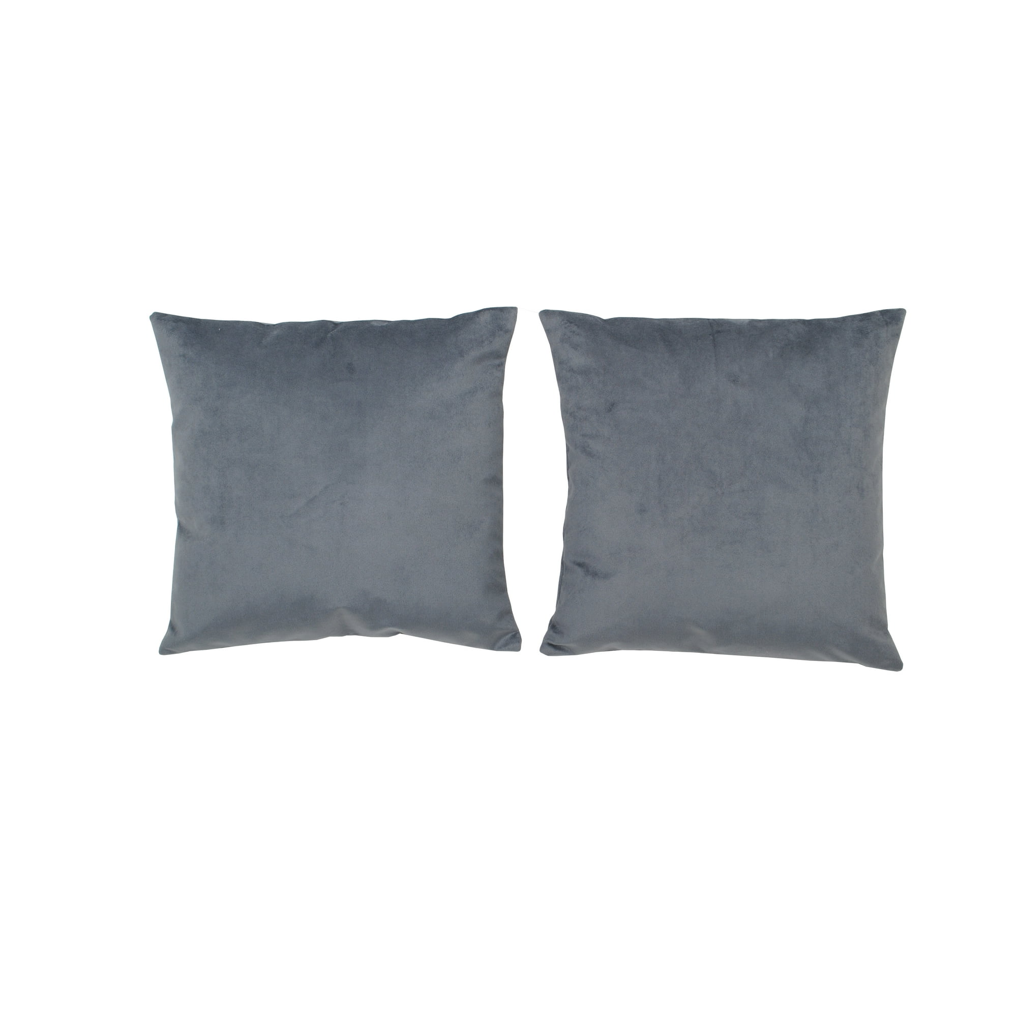 Masel - Set 2 Cojines New Velvet 40x40 Gris
