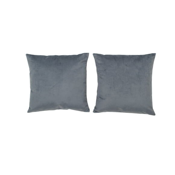 Set 2 Cojines New velvet 40X40 Gris