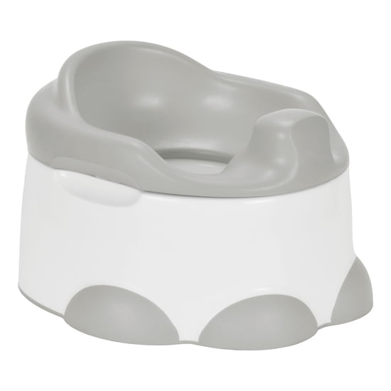 Bumbo - Step N Potty Entrenador Bano Gris