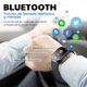 thumbnail image 3 of Smartwatch Reloj Inteligente Bt Kbod x90 Ultra Ip67 Dorado Con Correa Naranja, 3 of 8