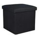 thumbnail image 2 of Puff Silla Cubo Organizador Plegable Multifuncional 38cm Negro, 2 of 3