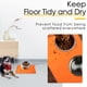 thumbnail image 2 of Tapete de silicona impermeable para comedero de mascotas, bordes elevados que evitan derrames de comida y agua., 2 of 4