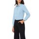 thumbnail image 4 of INSPIRE CHIC Camisa de Trabajo para Mujer con Botones, Cuello con Solapa, Manga Larga, Talla XS, Azul Claro, 4 of 6