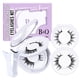 thumbnail image 1 of Pestañas magnéticas B&Qaugen, reutilizables, de aspecto natural, con aplicador, 1 of 7