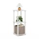 thumbnail image 3 of Mesa auxiliar Furinno Simplistic juego de 2 blanco/blanco, 3 of 6