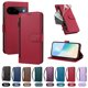 thumbnail image 4 of Funda con Billetera para [Google Pixel 11 Pro] con Bolsillo Zipper y Tarjetero Rojo, 4 of 6