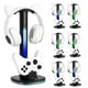 thumbnail image 3 of Estación de Carga AARONMEI para Controles Xbox Series X/S con Soporte para Auriculares y Iluminación RGB Negra, 3 of 3