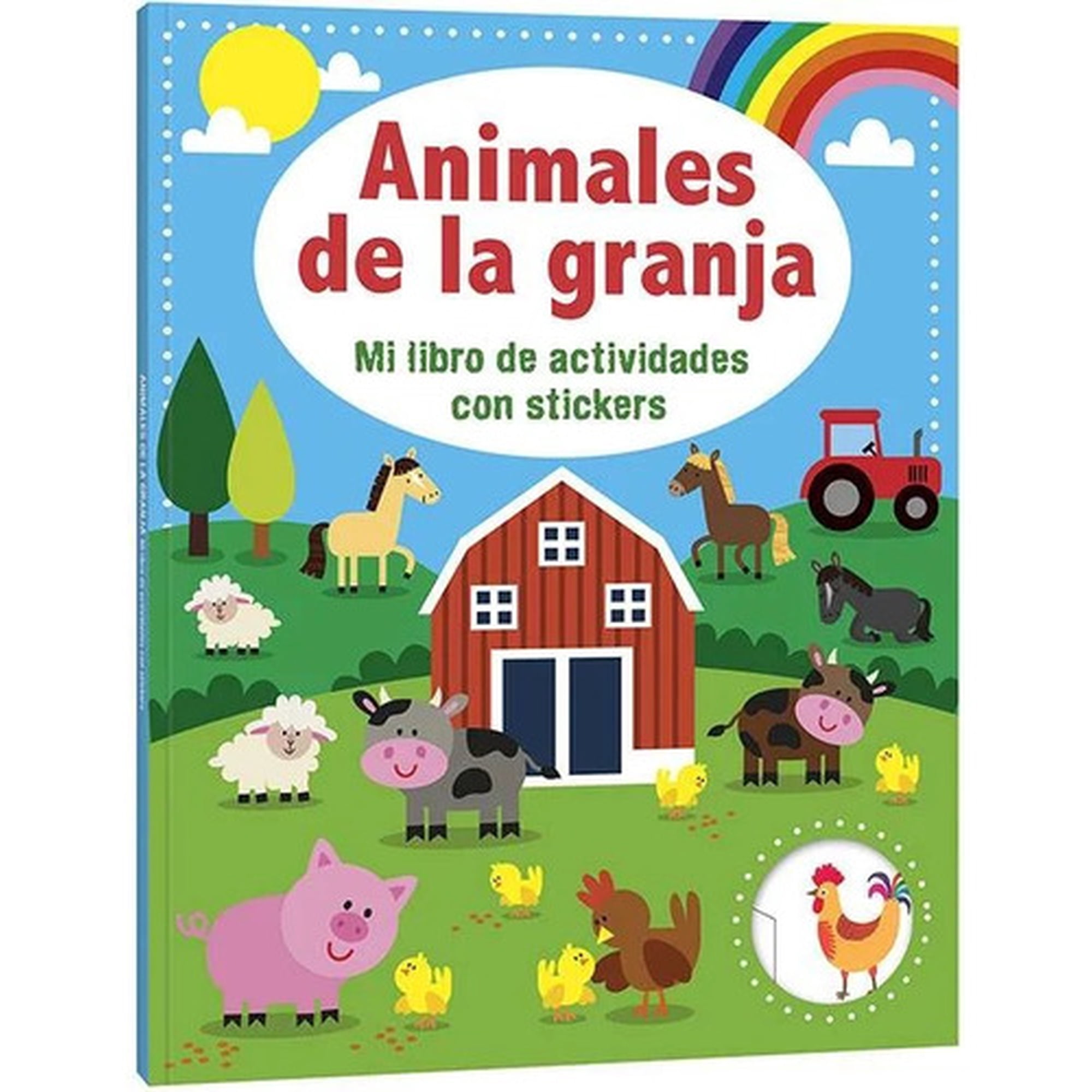 Libro De Actividades Animales De La Granja C/stickers- Lexus | Lider