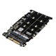 thumbnail image 1 of M.2 NVME SSD Clave M / B SSD A U.2 SFF-8639 Adaptador Convertidor Tarjeta Vertical, 1 of 5