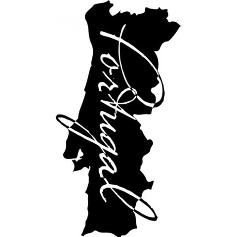 Rienda Libre Graphics - Decomural Portugal Map Educational Ws-32868