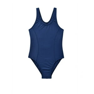 Samia - Traje De Baño Deportivo Para Niña Azul 8