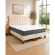 thumbnail image 3 of Cama 2 Plazas Completa Beige | Base Europea + Colchón Excellense Plus 25CM + Respaldo Tapizado, 3 of 11
