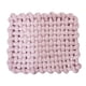 thumbnail image 2 of Manta De Hilo De Punto Hecha A Mano Gruesa Suave Para Salón Sofá Rosa, 2 of 5