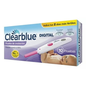 Test De Ovulación Digital Clearblue 10 Pruebas