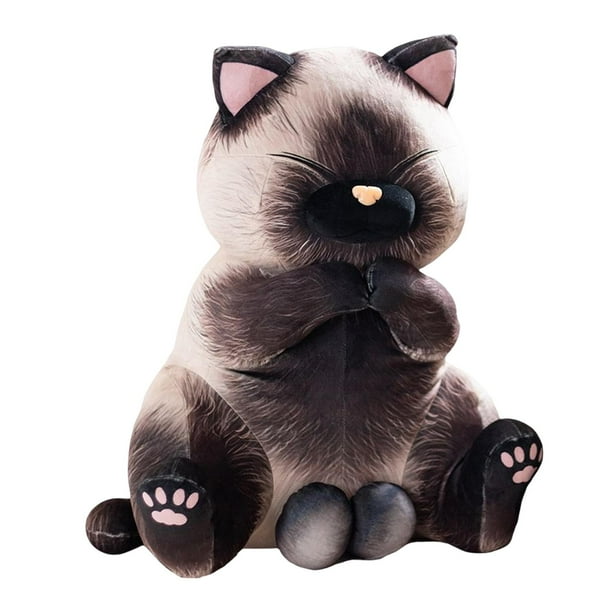 Gato Siamés Peluches De Gatos Amazon Juguete De Peluche Animal De