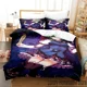 thumbnail image 1 of Touhou Project Bedding Set Duvet Cover Bed Set Quilt Cover Pillowcase Comforter Boys Adult Bed Sheets, 1 of 5