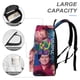 thumbnail image 4 of Lizzie McGuire-theme Backpack, Campus style schoolbag Bookbag with Adjustable Shoulder Straps And Large Zip Compartment, Unisex Travel Bags.42x30x15cm, 4 of 6