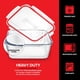 thumbnail image 3 of Recipiente de vidrio Stock Your Home, 5.5 L con tapa, 3 of 7
