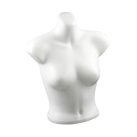 Ioensy - Soporte De Exhibición De Ropa Interior Con Torso De Maniquí Femenino Para Transmisión En Vivo En Mostrador