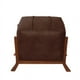 thumbnail image 2 of Pouf Marsella Cuero Kentucky Cafe Moro, 2 of 3
