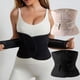 thumbnail image 2 of Faja abdominal posparto - Rejuvenecimiento tras el parto, embarazo, cesárea - Faja adelgazante - Corsé totalmente ajustable (negro), 2 of 5