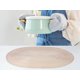 thumbnail image 4 of REGALWOVEN Juego de 6 Manteles Individuales de Granja Ovalados para Decoración de Mesa de Comedor Interior Exterior Mantel de Cocina Limpiar con Paño Beige 19.7*14 Pulgadas, 4 of 6