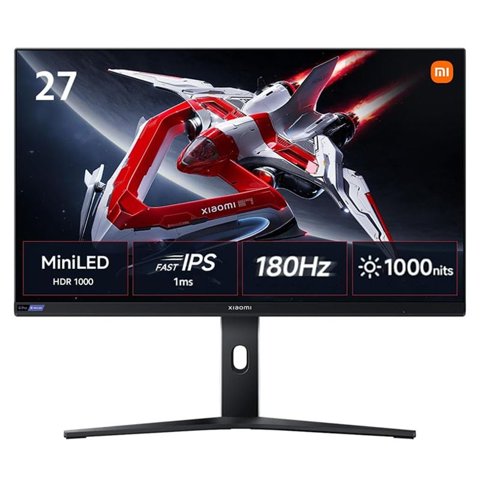 Xiaomi - Monitor Gamer G Pro 27I (Mini Led, Qhd, 180Hz, 1Ms,