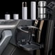 thumbnail image 4 of 2 portavasos plegables ajustables con tornillos, portavasos grandes ajustables para embarcaciones, caravanas, coches, camiones, autocaravanas y furgonetas. (Negro), 4 of 7