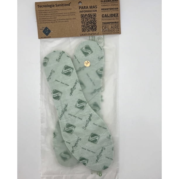 Plantillas Antimicoticas Certificada - Talla 32