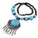 thumbnail image 5 of Collar Bohemio Encantos Regalos Decoración Larga Vacaciones Para Mujer Azul, 5 of 5