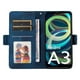 thumbnail image 3 of Carcasa FOXDOCK Xiaomi Redmi A3 4G de cuero PU, diseño acolchado clásico, protección contra caídas y rayones, 3 of 5