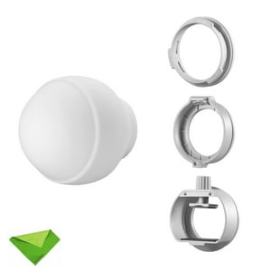 Eachshot - Paquete De Modificadores De Difusor De Flash Godox Ml-Cd15 Para V1S V1C V1N