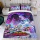 thumbnail image 4 of Yugioh Conjunto de sábanas temático, trío de piezas, cómodo y amigable con la piel, diseño único, regalo de decoración para el hogar para familiares, amigos y fans,135cm *200cm, 4 of 6