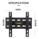 thumbnail image 2 of Soporte Tv 15 A 43 Inclinacion 15grados Carga 45kg / 225012, 2 of 2