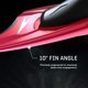 thumbnail image 4 of Aleta de entrenamiento de natación Speedo Switchblade de goma, color negro y rojo, 4 of 8