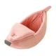 thumbnail image 3 of Banana Cats Bed House Cat Cuddle Suministros Cálido Para Conejo Rosa L, 3 of 5